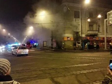 Невідомі підпалили приміщення “Української національної лотереї” в Одесі