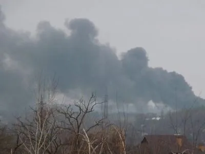 Свалка мусора горела в Кировоградской области