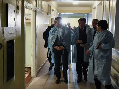 В.Гройсман провідав постраждалих на шахті "Степова" у лікарні Червонограда