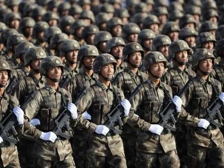 Китай доведет расходы на армию до 1,3% ВВП