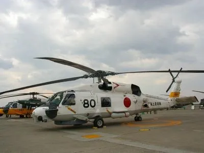 Спасательный вертолет разбился в Японии