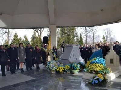 Близько тисячі людей на Львівщині вшанували пам'ять автора гімну України