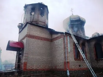 Храм в Житомирской области уничтожен огнем