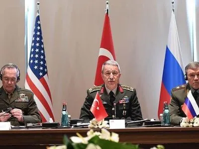 Главы генштаба Турции, РФ и США обсудили вопросы безопасности Сирии