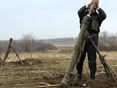 Бойовики випустили понад 50 мін по силам АТО у Кримському
