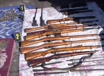 Арсенал оружия нашла черкасская полиция