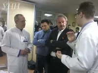 Главы МИД Люксембурга и Украины посетили раненых бойцов АТО в больнице Мечникова в Днепре