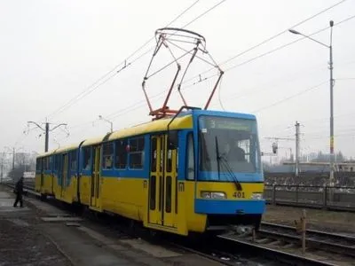 Некоторые киевские трамваи временно изменят маршрут