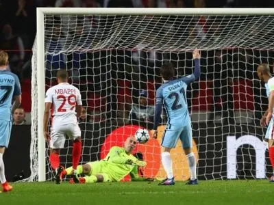 ФК "Монако" переиграл "Манчестер Сити" и прошел в 1/4 финала Лиги чемпионов