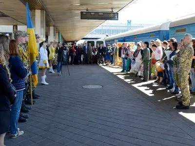 Завтра до Полтави прибуде поїзд Єднання України "Труханівська Січ"