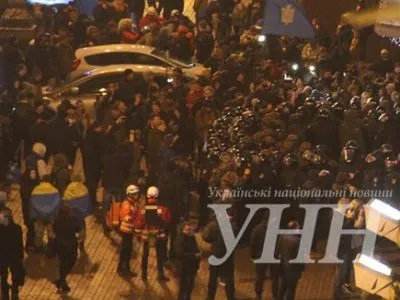 Полиция открыла производство по факту вчерашних событий в центре Киева