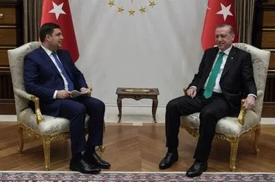 В.Гройсман договорился о реализации экономических проектов между Украиной и Турцией