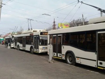 Из-за обрыва электролинии в Кропивницком  остановились все троллейбусы