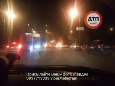 ДТП в Киеве: взорвался автомобиль