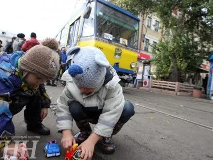 У столиці курсуватиме "Казковий трамвайчик" для дітей