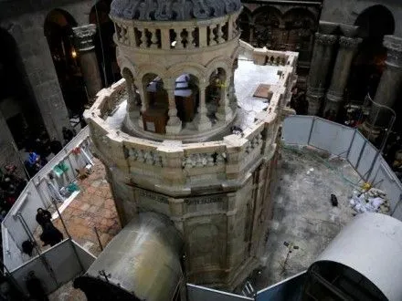 В Иерусалиме впервые за 200 лет отреставрировали Храм Гроба Господня