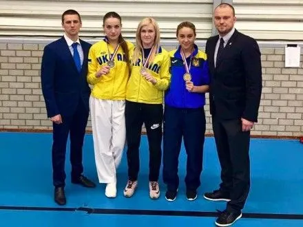 Три награды завоевали украинки на турнире по каратэ