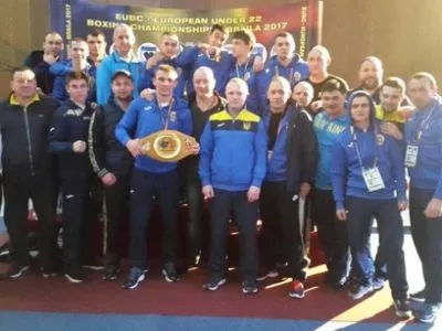 Сборная Украины вошла в тройку лучших на чемпионате Европы по боксу
