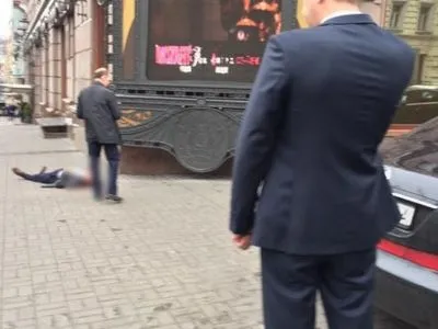 Движение транспорта на месте убийства Д.Вороненкова в Киеве перекрыто