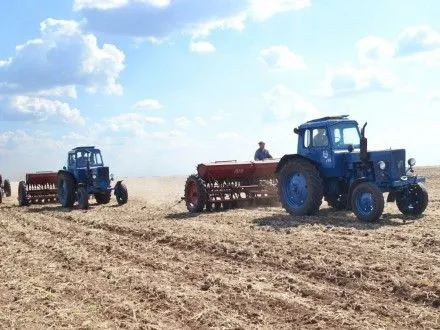 В Україні ранніми зерновими засіяно понад чверть запланованих площ