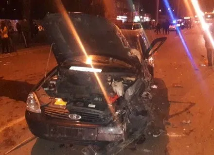 ДТП с участием четырех авто произошло в Полтавской области