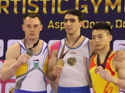 Гимнаст И.Радивилов выиграл "серебро" на этапе Кубка мира