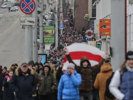 Білоруська опозиція сьогодні скликає на чергову акцію протесту