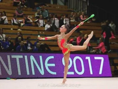 Юниорки Украины завоевали три медали на гимнастическом турнире в Минске