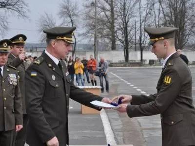 Відбувся випуск офіцерів у військовому інституті Житомира