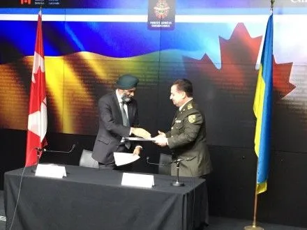 Україна і Канада підписали домовленість про співробітництво у сфері оборони
