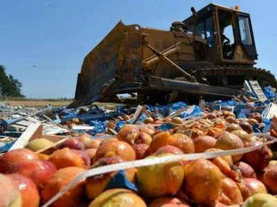 У Росії знищили майже 11 тисяч тонн санкційних продуктів з 2015 року