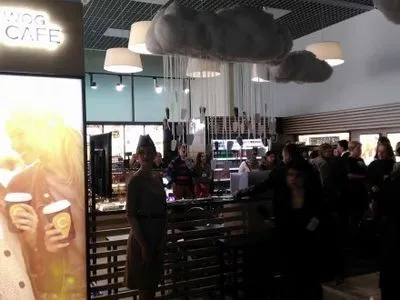 В аэропорту "Киев" открылось WOG CAFE