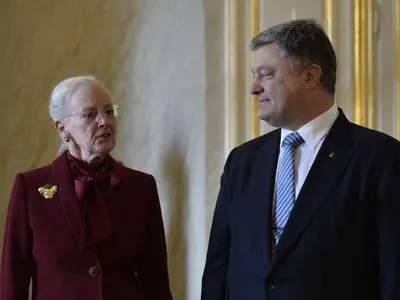 П.Порошенко встретился с Королевой Дании Маргрете ІІ