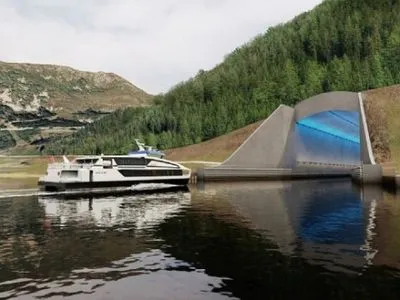 В Норвегии построят первый в мире тоннель для кораблей