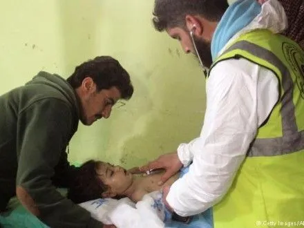 ЮНІСЕФ: внаслідок хіматаки в Сирії загинули 27 дітей
