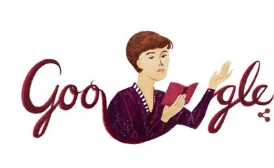 Google посвятил дудл поэтессе Б.Ахмадулиной