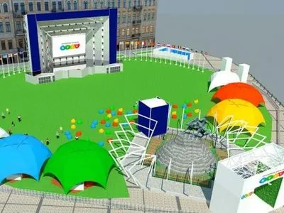 Фан-зону Евровидения откроют на Софийской площади 30 апреля