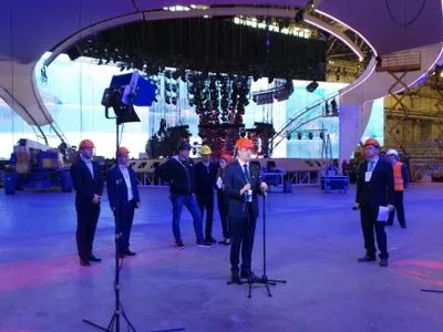 Сьогодні В.Кириленко проінспектував головну арену "Євробачення-2017"