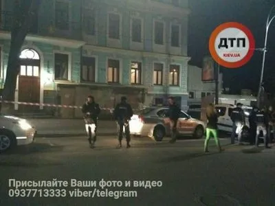 Взрыв произошел ночью в центре Киева