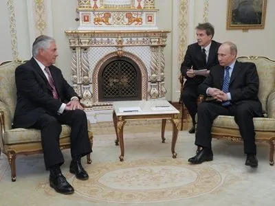 В Кремле началась встреча В.Путина и госсекретаря США Р.Тиллерсона