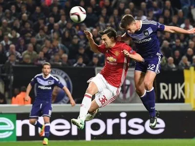 "Андерлехт" вирвав нічию в "Манчестер Юнайтед" у чвертьфіналі Ліги Європи