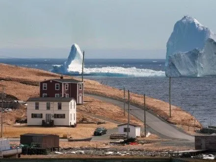 Массивные айсберги заметили у побережья Ньюфаундленда