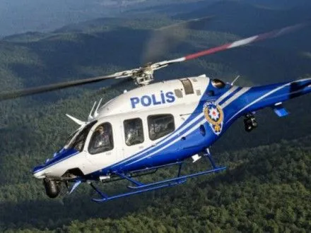 В Туреччині під час падіння поліцейського вертольота загинули 12 осіб
