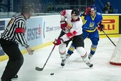 Українські хокеїсти мінімально поступилися Австрії на домашньому ЧС