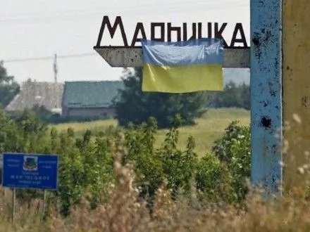 Боевики обстреляли окрестности Марьинки