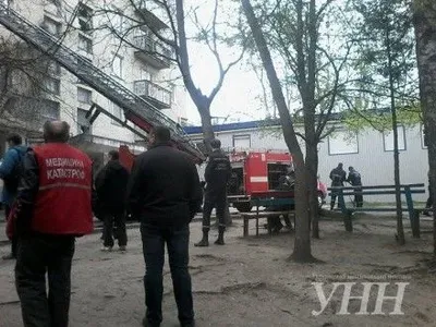 Детей спасли из горящей квартиры в Хмельницком