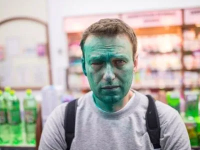 А.Навальный диагностировали химический ожог глаза