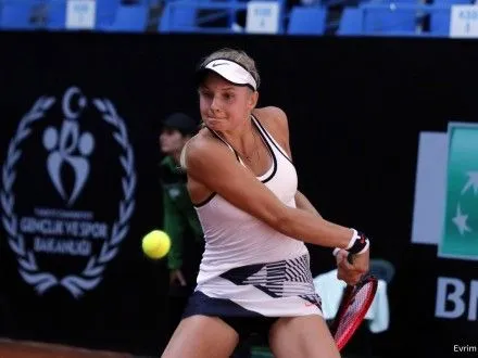 Шестнадцатилетняя Д.Ястремська стала четвертьфиналисткой теннисных соревнований в Стамбуле
