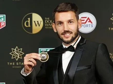 Екс-гравець "Динамо" М.Нінкович став кращим футболістом чемпіонату Австралії