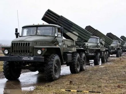 В Луганской области миссия ОБСЕ зафиксировала гаубицы, танки и "Грады"